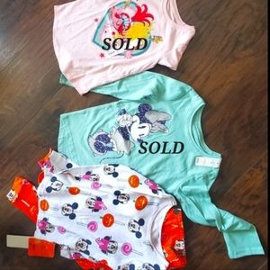 GIRL Minnie mouse Halloween long short pants pumpkin lollipop pajamas  PJ jammie